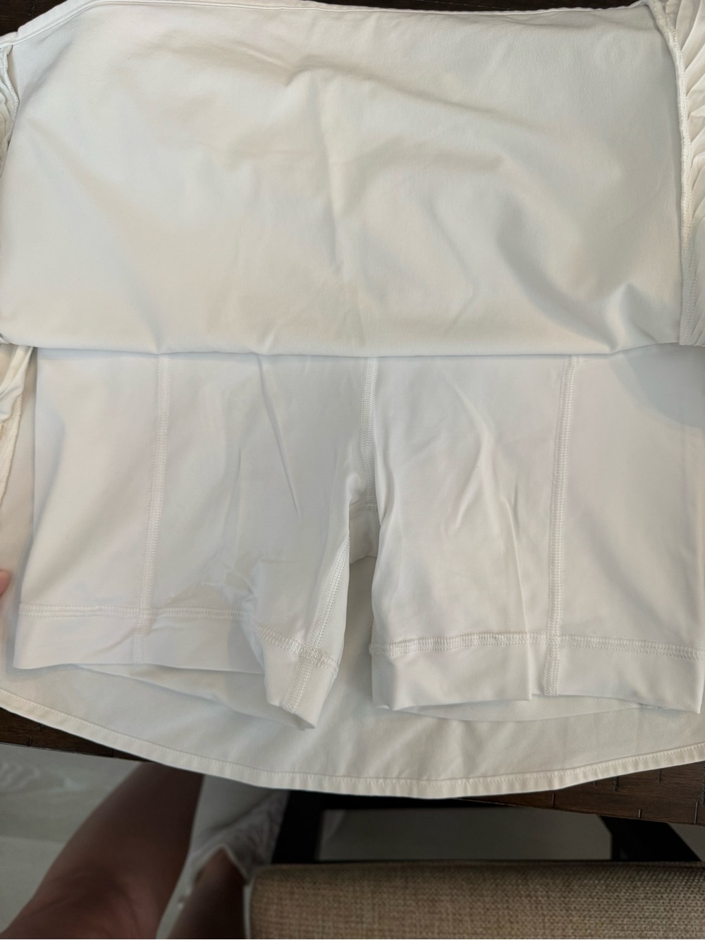 Lululemon White Pleated Tennis Skirt - Picture 7 of 10